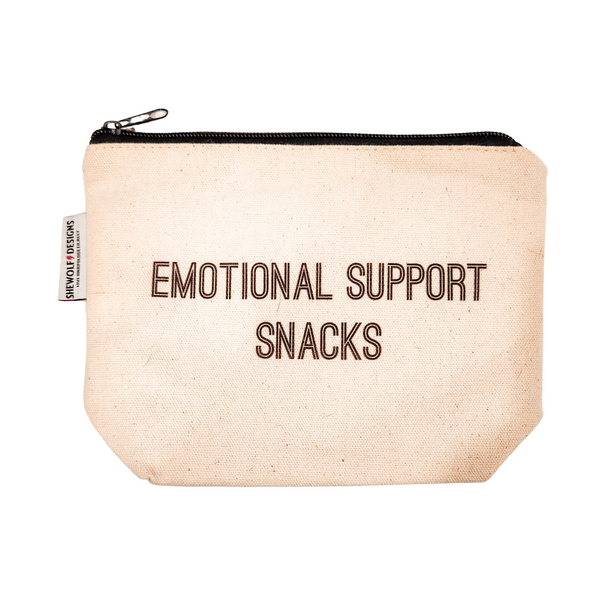 Emotional support snacks pouch