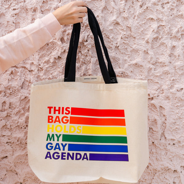 Gay agenda Tote