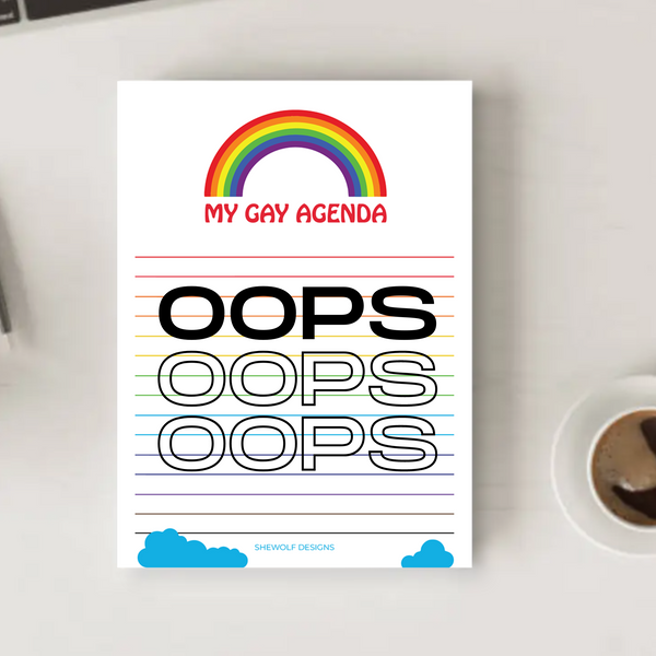 OOPS! Imperfect Notepads