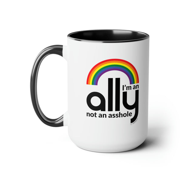 LGBTQIA+ ally mug