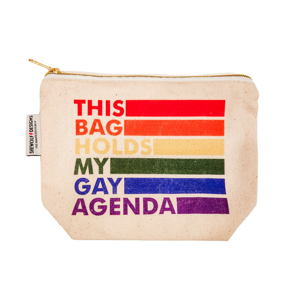 Gay agenda pouch