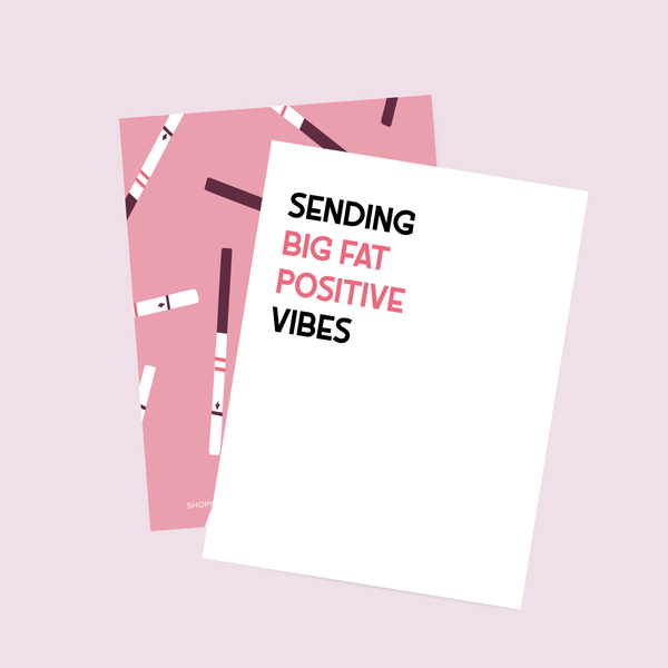 Sending Positive Vibes Card