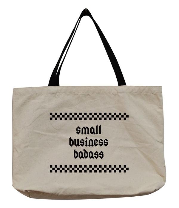 Small business badass tote