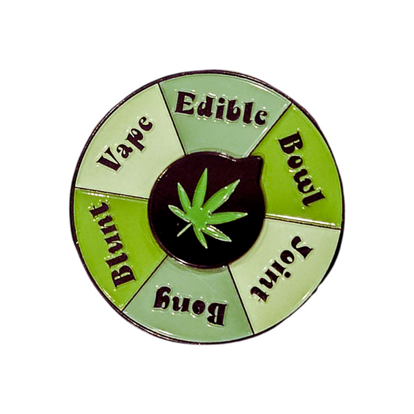 Weed spinner pin