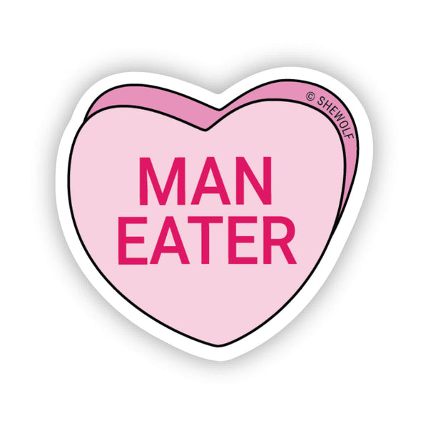 Man eater sticker