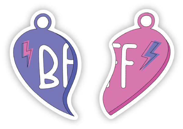 BFF sticker set